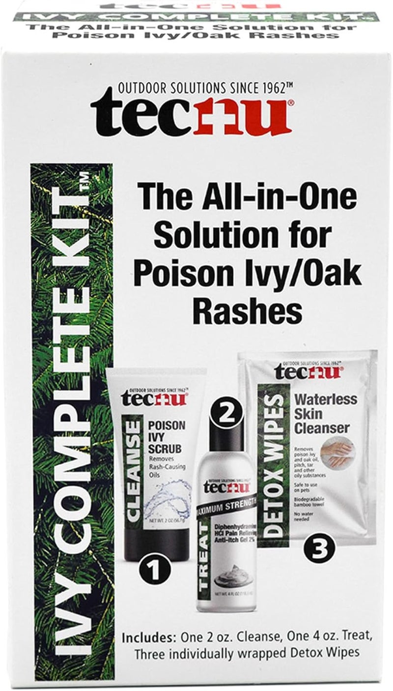 Tecnu Ivy Complete Kit, The All-in-one Solution for Poison Ivy and Oak Rash - Image 1
